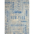 thumbnail image 2 of Waverly Sun N' Shade Indoor/Outdoor Modern Design Citrus 7'9" x 10'10" Area Rug, (8' x 11'), 2 of 6