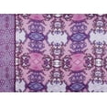 thumbnail image 2 of Zelouf Baroque Border On Chinese Charmeuse  , Sewing, DIY, Crafts Fabric by the Yard, 666 Peri Violet, 50 Yard, 2 of 2