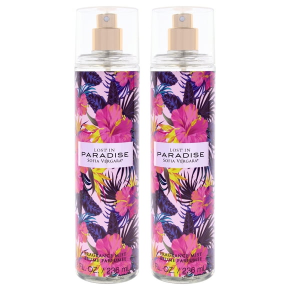 Lost in Paradise by Sofia Vergara for Women - 8 oz Fragrance Mist - Pack of 2