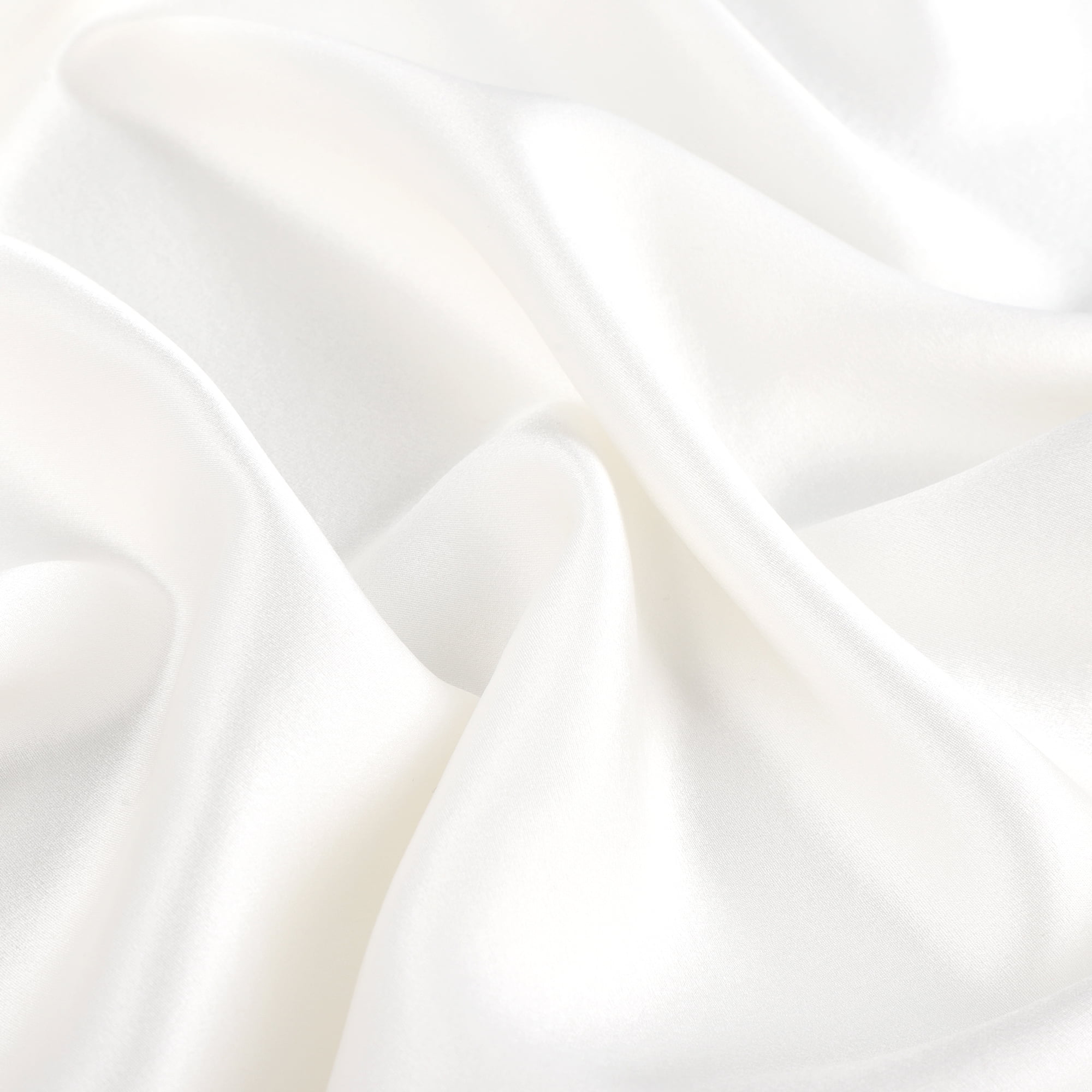 Unique Bargains 22 Momme 100% Silk Pillowcase White Standard