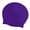 Purple, variant on MOMOJIA Large SizeAdu1tSwim Cap for Women Men Water Resistant Silicone Swimming Hat