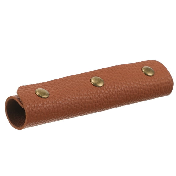 FOMIYES Protective Suitcase Handle Cover Travel Luggage Handle Wrap Leather Suitcase Handle Grip