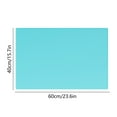 thumbnail image 3 of EGYMEN Waterproof Silicone Mat, Non-Slip Insulation Pad with Raised Edges, Easy Clean Craft and Dining Table Protector, 3 of 7