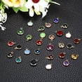 thumbnail image 4 of Uxcell Birthstone Charm Beads Drop Pendant, 10 Pack Crystal Handmade 0.35" for Earrings Necklace Jewelry, Black, 4 of 6