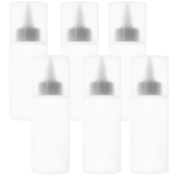 6 botellas exprimibles de ketchup, portátiles, para picnic al aire libre, ensaladas, salsa de soja, con escala de 80 ml.