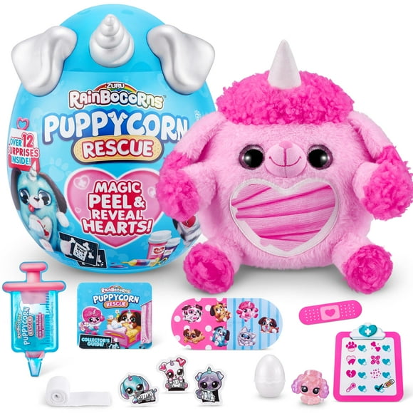 Caniche de peluche Rainbocorns Puppycorn Rescue de peluche