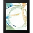 thumbnail image 2 of Barnes, Victoria 12x14 Black Modern Framed Museum Art Print Titled - Organic Loop II, 2 of 5