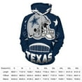 thumbnail image 2 of Football Cowboys Men's Women Vintage 3D Hooded Sweatshirt - All-Season Loose Fit Streetwear, 2 of 6
