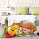 thumbnail image 4 of Winnie the Pooh y Tigger el Tigre anti-pilling, suave, ligera, esponjosa y acogedora de lujo para hogar y cocina – Perfecta para niños y adultos,200X150cm, 4 of 6