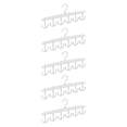 thumbnail image 4 of 5 perchas giratorias con 12 ganchos para colgar ropa, bufandas y bolsas de almacenamiento en el armario. Blanco, 4 of 9