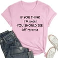 thumbnail image 5 of Summer Tops for Women Shirt for Juniors 2 T Women Tees And Tops T Shirts Casual Athletic Shirt Long Sleeve Loose Fit Neck Tee Oversized Tee Casual Summer Pink XL, 5 of 5