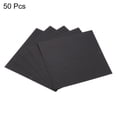 thumbnail image 3 of Unique Bargains Table Name Place Cards,50pack Favor Decor Foldable Blank Card, Black, 3 of 5