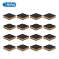thumbnail image 3 of 16 Packs Ribbed Anti-Vibration Isolation Rubber Pads 3" Length x 7/8" Thick, Square Anti Vibration Pads with Cork Layer, 3 of 6