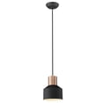 thumbnail image 2 of Trend Lighting TP30065BK 8 in. Ingo 1-Light Matte Black Pendant, 2 of 2
