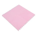 thumbnail image 1 of Foam Interlocking Tiles, Fluffy Climbing Area Rugs 10pcs Plush Interlocking Carpet  for Home Black,Pink, 1 of 7