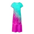 himmake-women-casual-fashion-regular-v-neck-short-sleeved-dress-color
