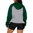 thumbnail image 5 of Diufon Womens Hoodies Tops Trendy Color Block Tops Long Sleeve Sweatshirts with Pockets, 5 of 5
