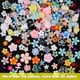 thumbnail image 4 of 100 piezas de kits de flores de resina 3D, rosa, margarita, hoja de camelia, girasol en forma de uñas, joyería para manualidades, suministros de decoración de uñas, 4 of 4