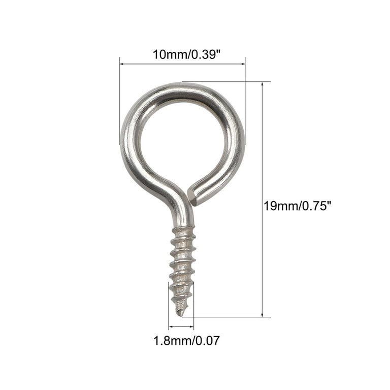Self-Tapping C Hook Screw Stainless Steel C Type Screw Hook Custom