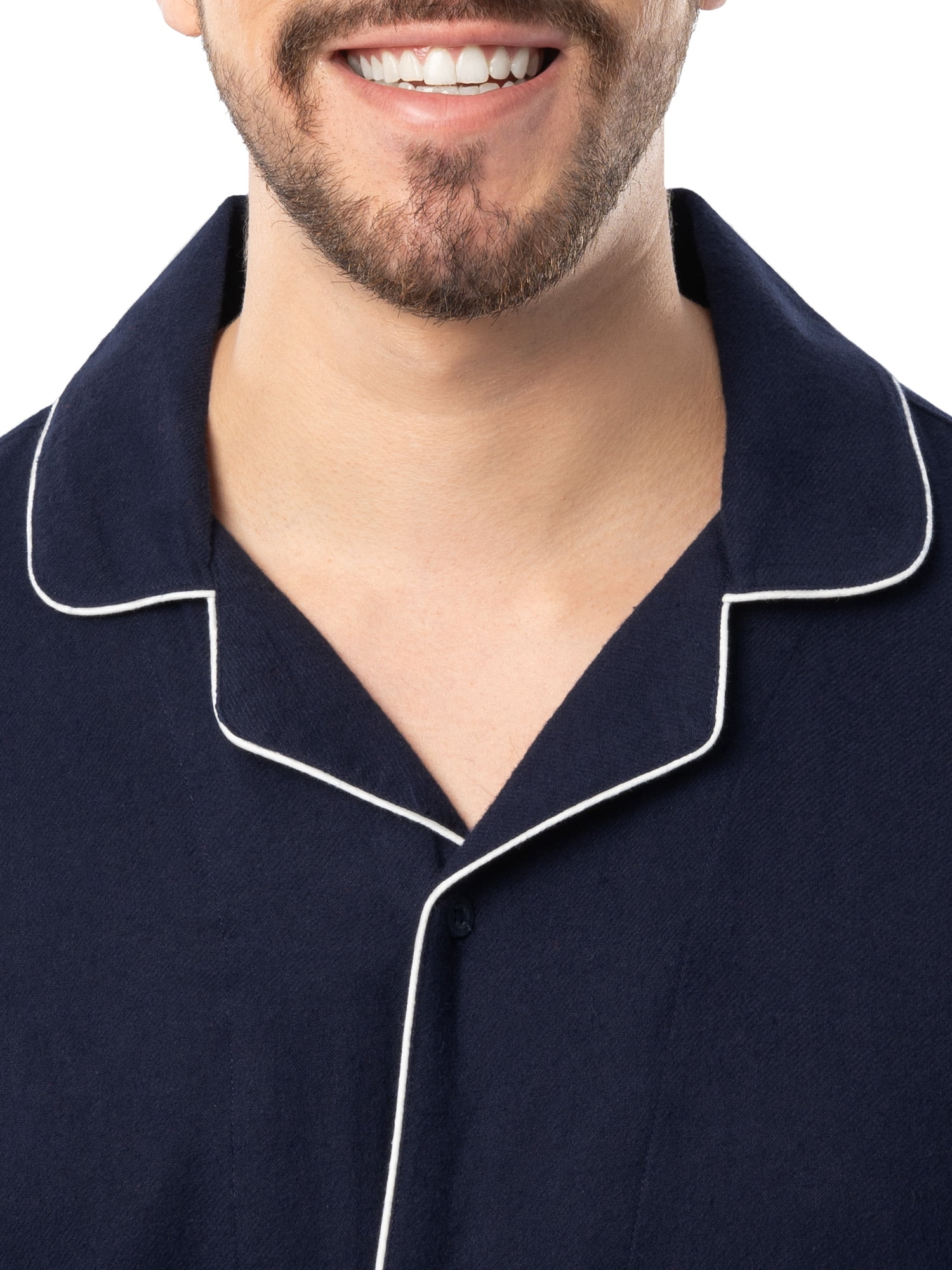 Fruit of the Loom Men's Flannel Top and Bottom Pajama Set, Sizes S-5XL