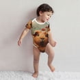thumbnail image 3 of Kdxio Rose Cute Guinea Pig Pattern Unisex Baby Cotton Short Sleeve Bodysuits-6 Months, 3 of 5