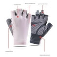 thumbnail image 2 of Wosthever Guantes de fitness Mitones de medio dedo Resistencia al desgaste Soporte de muñeca flexible Protección de la palma Entrenamiento Ciclismo 14.7x12.8x1.7 cm 9, 2 of 5