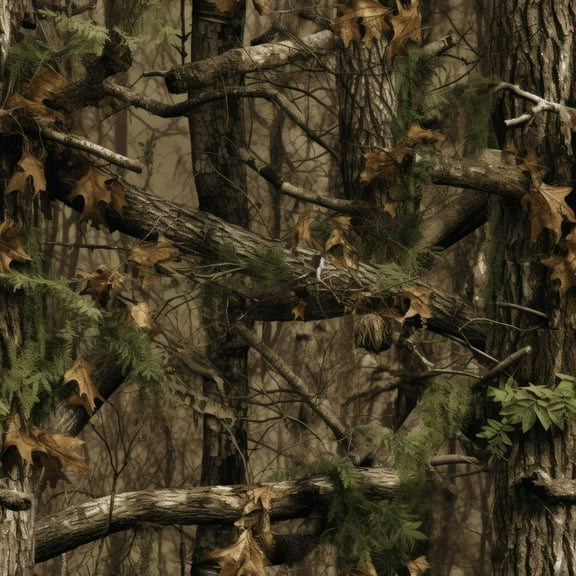 Camo Canopy Cotton Fabric