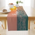 thumbnail image 4 of Decorative Table Banner Summer Ocean Beach Themed Linen Tablecloth For Dining And Coffee Tables, 4 of 4
