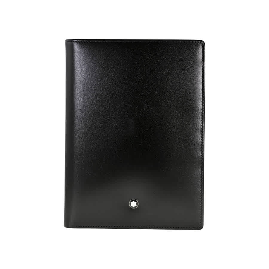Montblanc - Montblanc Meisterstuck 7CC Black Leather Vertical Wallet ...