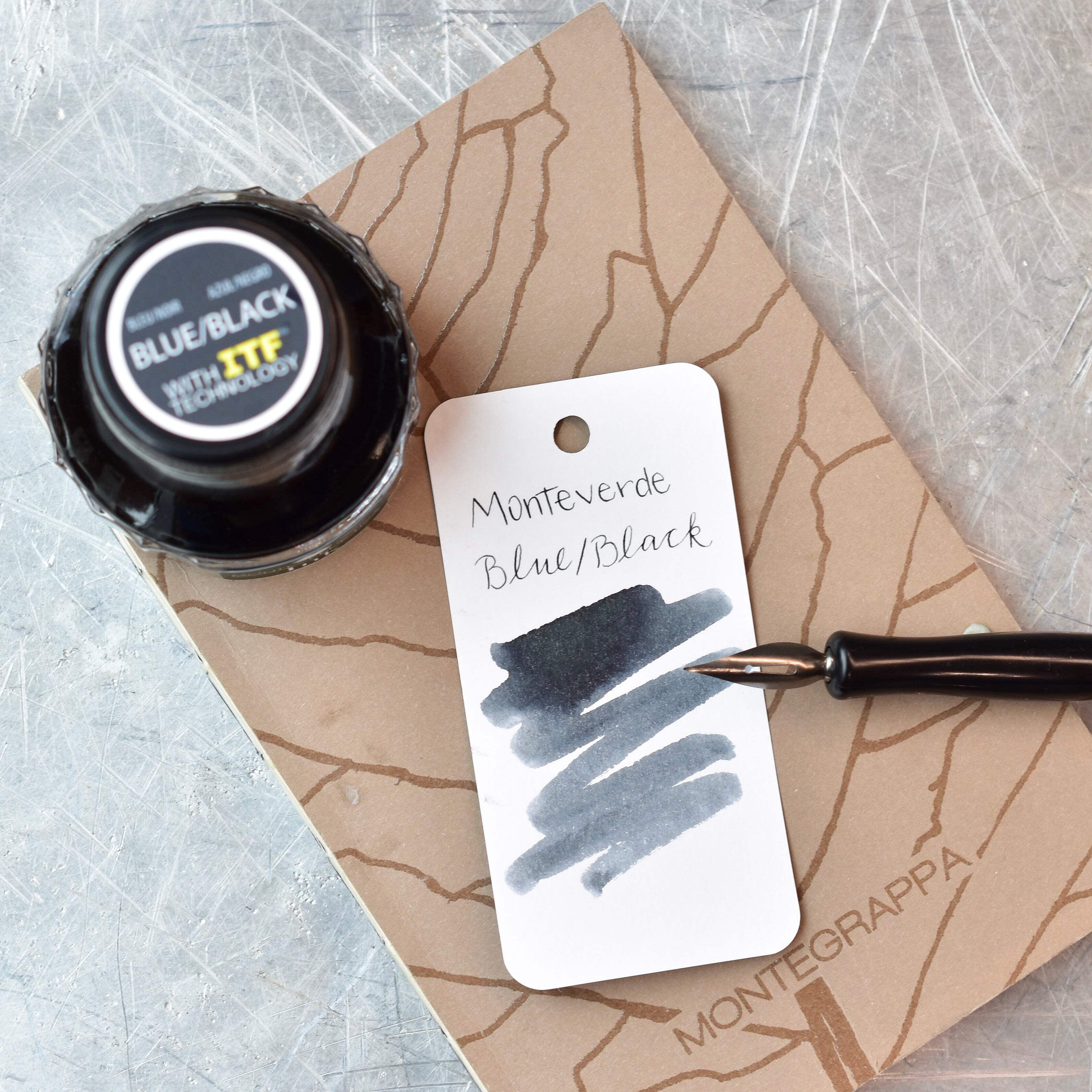 Monteverde Monteverde Bottled Ink Pen Refill Nib Point Blue Ink (G308BB)