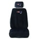 thumbnail image 1 of Cubre asiento de auto de los New England Patriots de la NFL, estándar, negro/colores del equipo, 1 of 1