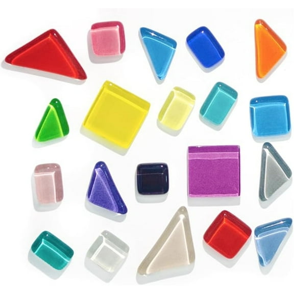 20 Pcs Refrigerator Magnets, Strong Fridge Magnets Portable Glass Magnets Colorful Decorative Multiple Shapes Small Fridge Magnets for Fridge Office Kitchen Whiteboard