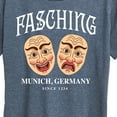 thumbnail image 3 of Instant Message - Fasching Masks  - Women's Short Sleeve Graphic T-Shirt, 3 of 6