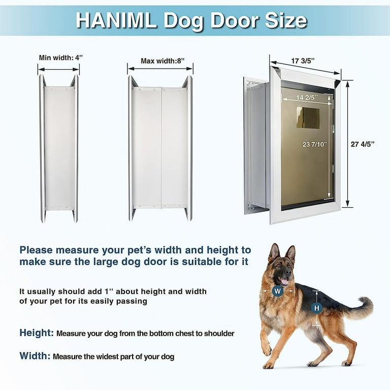 Extra large doggy doors hot sale