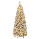 thumbnail image 1 of Costway Árbol de Navidad flocado de 180 cm con agujas de pino, 517 puntas de ramas, 170 luces LED, 1 of 4