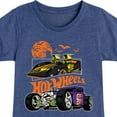 thumbnail image 3 of Hot Wheels - Halloween - Classic Spooky Cars - Toddler & Youth Girls Short Sleeve Graphic T-Shirt, 3 of 5