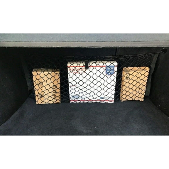 EACCESSORIES EA Rear Trunk Organizer Cargo Net for Fiat 500X 2016-2023 – Envelope Style Cargo Net for SUV – Premium Mesh Car Trunk Organizer Vehicle Carrier Storage – Compatible with Fiat 500X