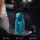 thumbnail image 1 of Botella de agua deportiva a prueba de fugas con mango | Vaso espacial de plástico de plástico de boca ancha para fitness, yoga, ejercicio | Diseño ergonómico portátil | Capacidad de 500 ml, 1 of 6
