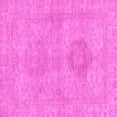 thumbnail image 1 of Ahgly Company Indoor Square Abstract Pink Modern Area Rugs, 7' Square, 1 of 4