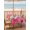 Pink, variant on Outdoor Tablecloth with Umbrella Hole and Zipper, Snowman Pink Rectangle Table Cloth 60x120 Inch Waterproof Tablecloth, Christmas Balls Winter Snowflakes Rustic Checker Picnic Table Cover for Patio
