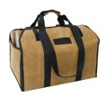 thumbnail image 4 of Kenally Bolsa de transporte de troncos de leña, bolsa de almacenamiento de troncos de lona de cera impermeable para el hogar profesional, Artesanía, 4 of 6
