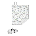 thumbnail image 2 of Dongrere Beach Blanket Reusable Picnic Blanket Sandproof Beach Mat for Camping, Car, 2 of 6