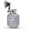thumbnail image 5 of XtremepowerUS Tank Top Portable Propane Radiant Heater, 15,000 BTUs, Instant Infrared Heat, For Jobsite/Garage/Workspace, Up to 96 Hrs on 20lb Tank, Outdoor Use Only, 5 of 7