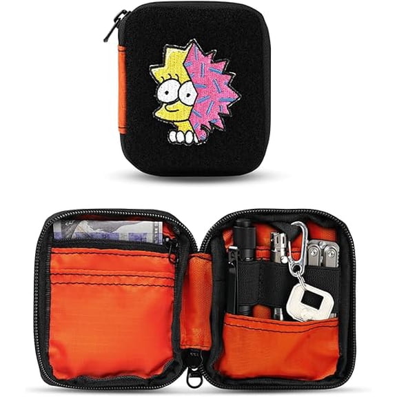 VIPERADE Mini EDC Organizer, Tool Bag and Small Everyday Carry Pouch, V-Orange