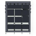 thumbnail image 4 of Ktaxon 69" Portable Closet Wardrobe Clothes Rack Storage Organizer & Shelf Home Cabinet, 4 of 18