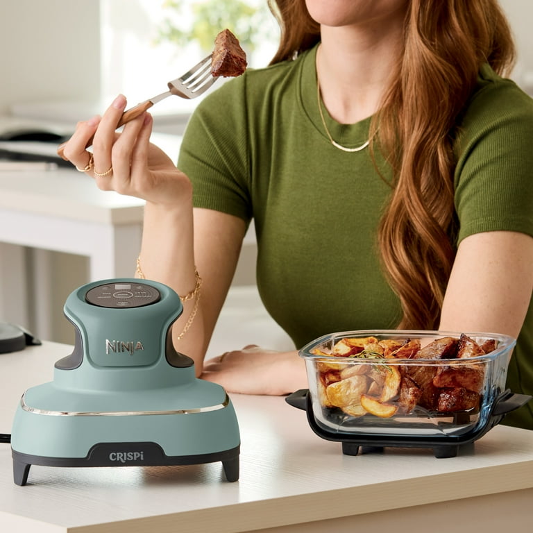 Ninja Crispi 4-in-1 Glass Air Fryer, 4 Qt & 6 Cup Containers