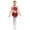 Red, variant on Aislor Kids Girls Leotard Dance Dress Floral Lace Mesh Patchwork Ballet Modern Lyrical Costume