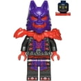 thumbnail image 3 of LEGO Ninjago Dragons Rising Season 2: Wolf Mask General Minifigure with Sword, 3 of 5