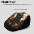 thumbnail image 4 of FUIALDOLG Halloween Black Cat Soft Newsboy Cap, All Season Vintage Polyester Flat Cap for Street Driving Shopping, 4 of 4