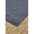 thumbnail image 3 of Feizy Gramercy Modern Geometric, Blue, 2' x 3' Accent Rug Sheen Fade Resistant Global Diamond Design Carpet for Living Dining Bed Room, 3 of 5